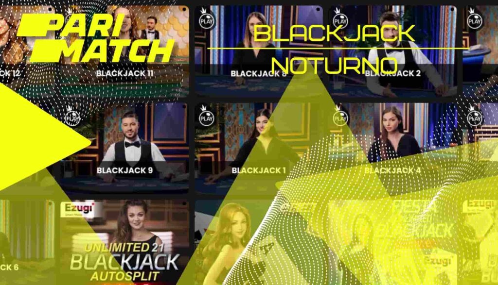 Visão geral dos bônus do Blackjack noturno no site da Parimatch Brasil