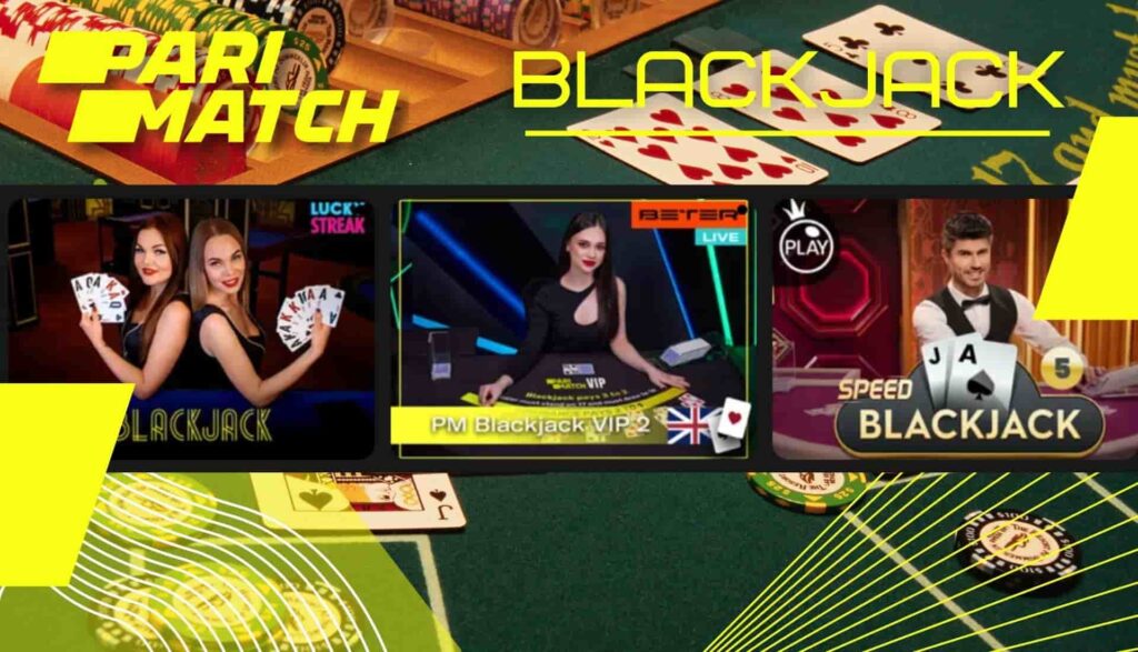 características de jogar blackjack no cassino online Parimatch Brasil