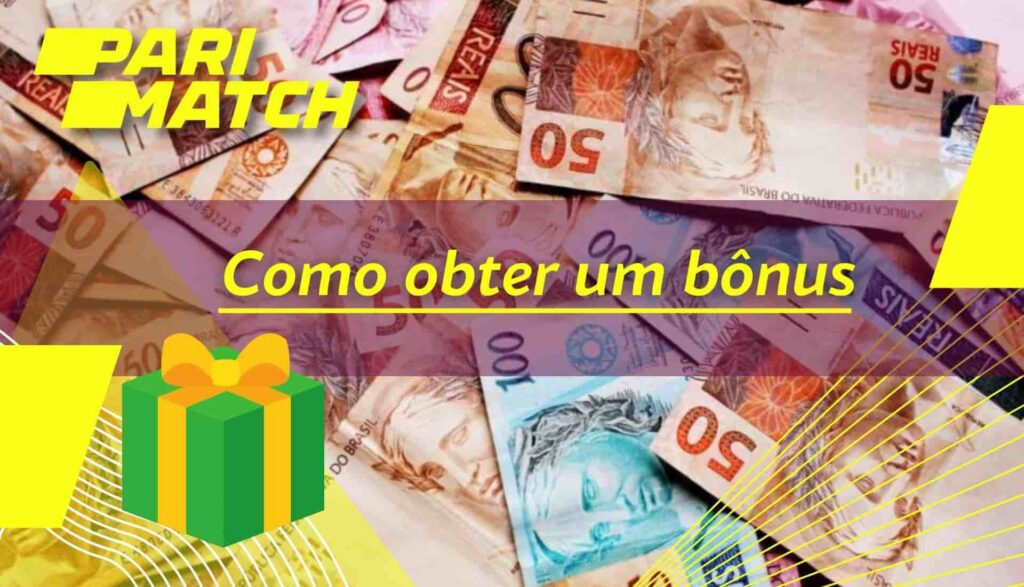 Instruções para recebimento de bônus no site da Parimatch Brasil